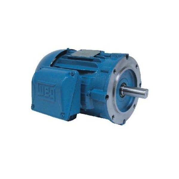 Weg 00156ET3EJPR56J-S, 1.5 HP, 3600 RPM, TEFC, 56J FRAME, 230/460 VOLTS 00156ET3EJPR56J-S